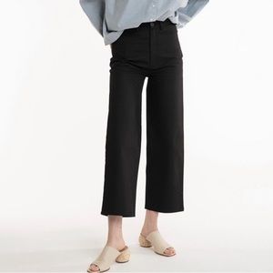 Laude The Label straight leg canvas pants NWT